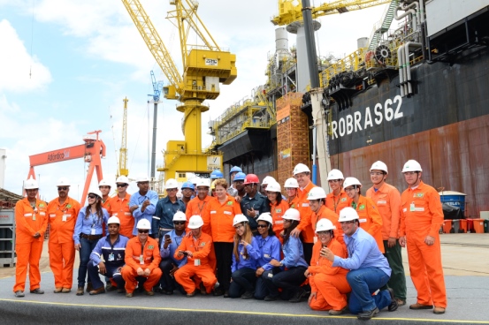 Brazil: Atlântico Sul Shipyard Completes Construction of FPSO P-62 ...