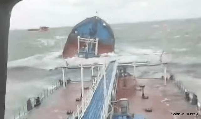 Two Russian Tankers Wrecked In Kerch Strait Storm, One Breaks Apart ...